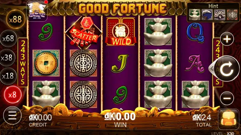 Trải nghiệm game slots tại nhà cái AE888